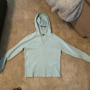 Light blue cashmere sweater